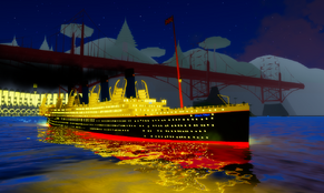 Rms Titanic Tiny Sailors Wiki Fandom - how to lower lifeboats in roblox titanic 2.5