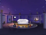 Bing and Bong's sofa room as it appears in the show's intro and outro.