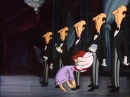 Grovely clones in The Acme Acres Zone episode segment, A Walk on the Flip Side