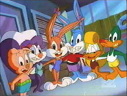 Fifi and the gang in Tiny Toon Adventures: Spring Break Special