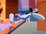 Furrball spits Sweetie out