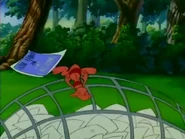 The Ant falls into the cage