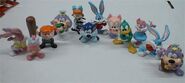 Tiny Toons' toy figures