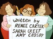 ReneeSarah&AmyWriters.png (319 KB) Renee Carter (Right) with Sarah Creef and Amy Crosby in "Buster and Babs Go Hawaiian"