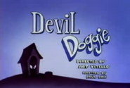 The title card