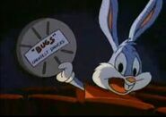 "That's why I borrowed this reel of Bugs Bunny's greatest dance routines."