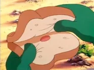 All Plucky finds in his sandwich is one seed