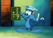 Furrball as a "genius"