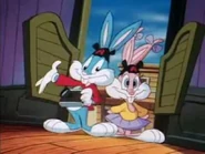 "Boy, get a load of this realism! Old Bobbo Acme spared no expense when he built this place!"