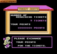 Shirley manages the ticket booth