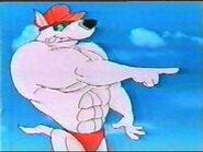 Arnold as a lifeguard