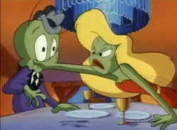 Flick (left) and Flit (right) in "Flea for Your Life"