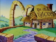 After rescuing Babs, Buster decides to open a Ye Old Tacos Stand...