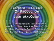 Gag Credit: The characters in this program are ficitious, and any similarity to any real person is purely coincidental, etc., etc., so don't sue us, ok? Thanks.