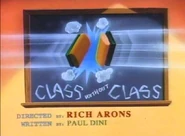 The title card