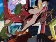 The Coyote Kid then steals Babs' money...