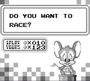 Do you want to race?