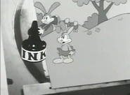 Buster and Babs trap Dizzy in an inkwell