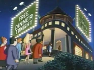 The Free Dinner Tonight sign