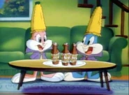 Babs and Buster as the Cornheads