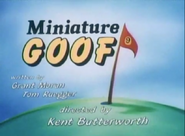 The title card