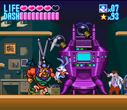 Dr. Gene Splicer in Buster Busts Loose