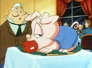 Plucky escapes and sends Hamton in his place