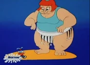 ...until he's ultimately met his match when he sees a Sumo Elmyra!