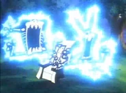 ...but also inadvertently shocks himself