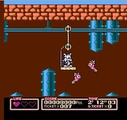 Furrball must get past the Sweetie Bird clones