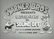 Title Card for Sound Off