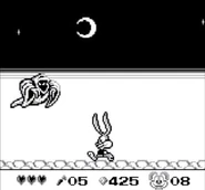 Buster comes across a phantom in the clouds