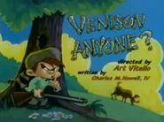 Title card for Venison Anyone?