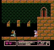 Elmyra chasing Buster