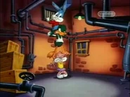 Unknown to Sam, Buster, Babs, and Plucky have overheard, and are worried he will be replaced with someone competent