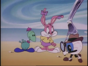 Private Eye passing by Babs and Gogo