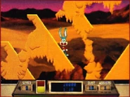 Buster in outer space