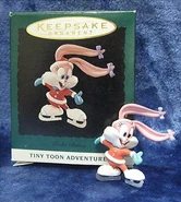 Babs Bunny ice skating