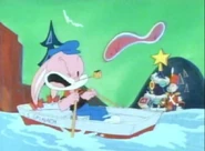 Babs imitating Popeye