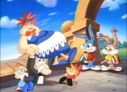 Monty kicks the Grovely family out