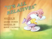 The title card