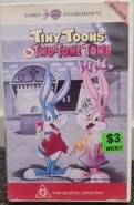 Tiny Toon Two Tone Town AUS VHS.png (149 KB) Tiny Toons in Two-Tone Town VHS (Australia and NZ version)