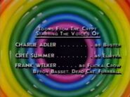 Alternative closing credits for Night of the Living Pets from the Tiny Toon Adventures: Fiendishly Funny Adventures VHS tape