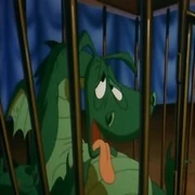 Dragon captured by Silas