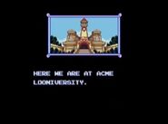 Acme Looniversity in the opening cutscene