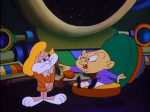 Monty as Wex Wuthor (right)