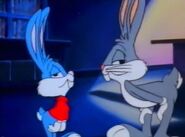 Bugs and Buster in Hare Raising Night