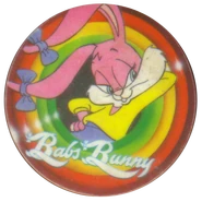 Babs Bunny in the Tiny Toons Tazos