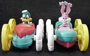 Babs Bunny in phone/Plucky Duck in boat