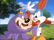 Buster's disguise is exposed